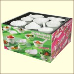 Coffret 40 ramequins en porcelaine