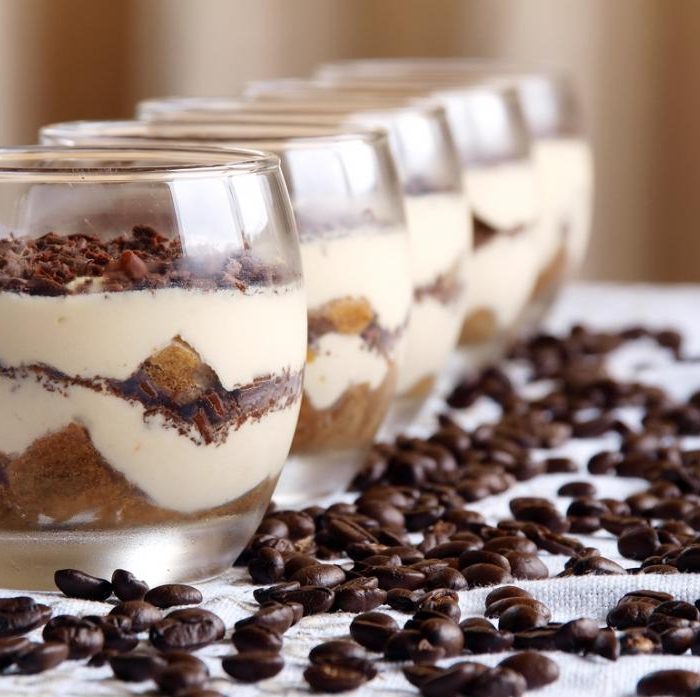 verrines pour de tiramisu