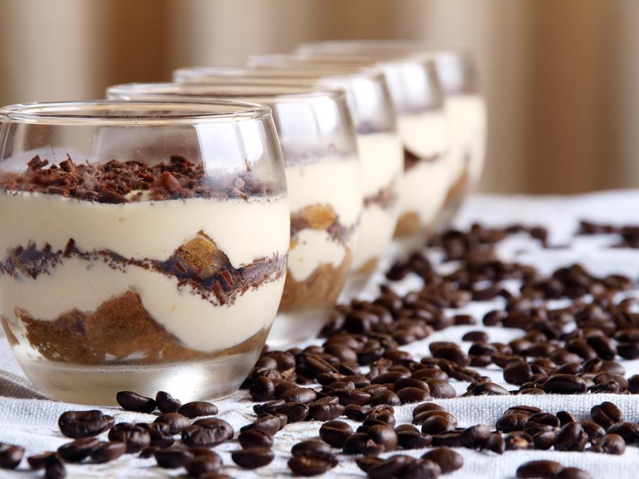 verrines pour de tiramisu