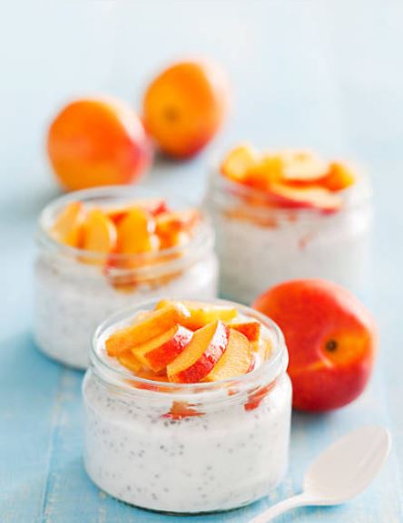 Verrine pudding yaourt